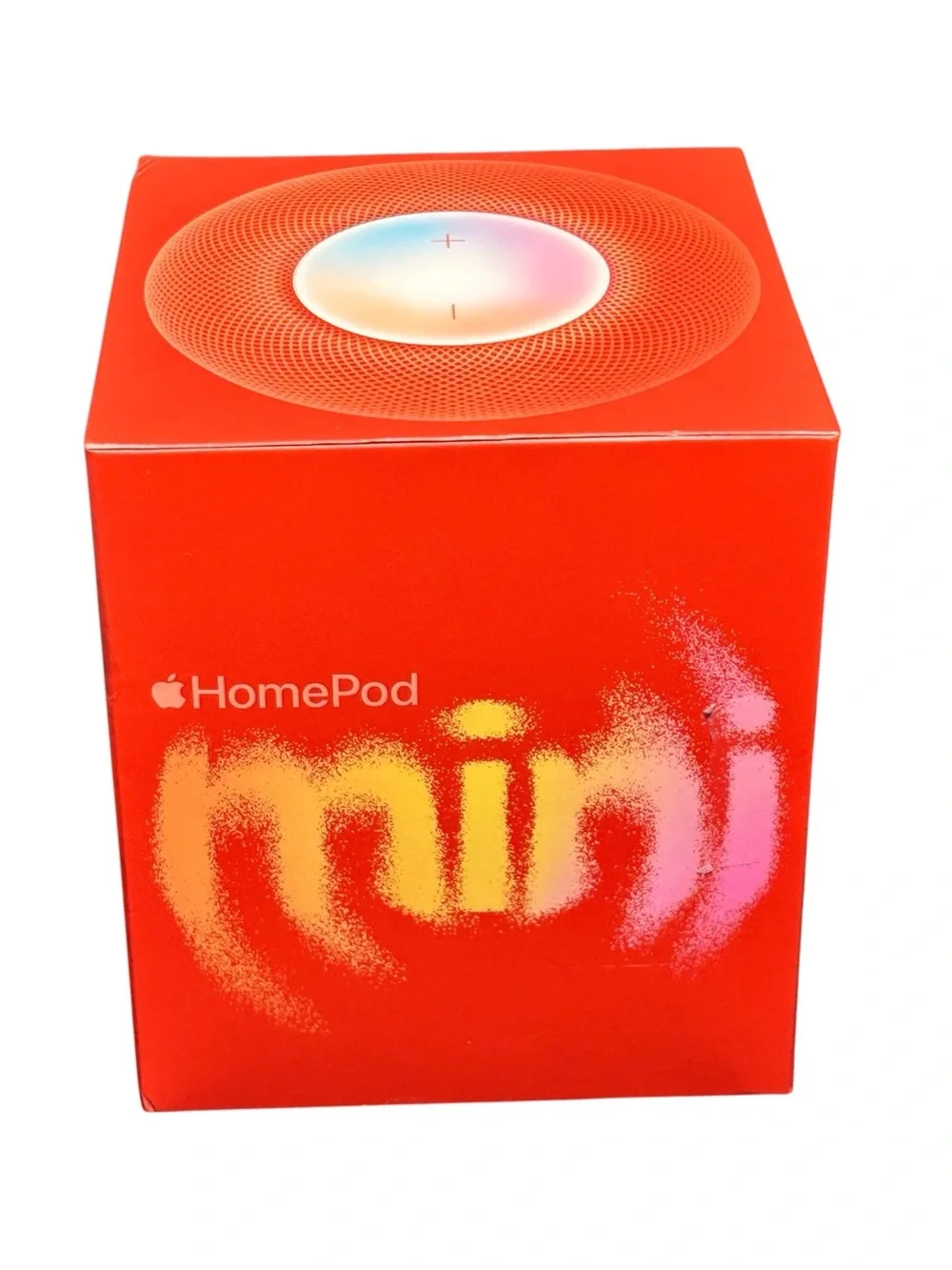 Apple HomePod Mini - Bright Orange Mesh Smart Speaker